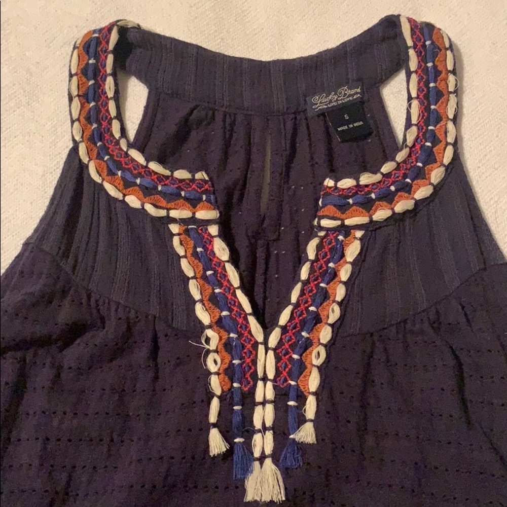 Lucky Brand halter tank top
